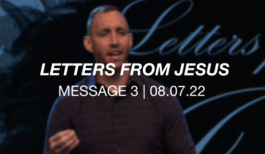 Letters from Jesus | Message 3