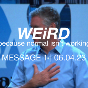 WEiRD: because normal isn’t working | Message 1